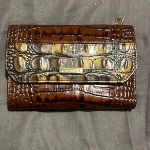 Women’s Black Brahmin mini wallet